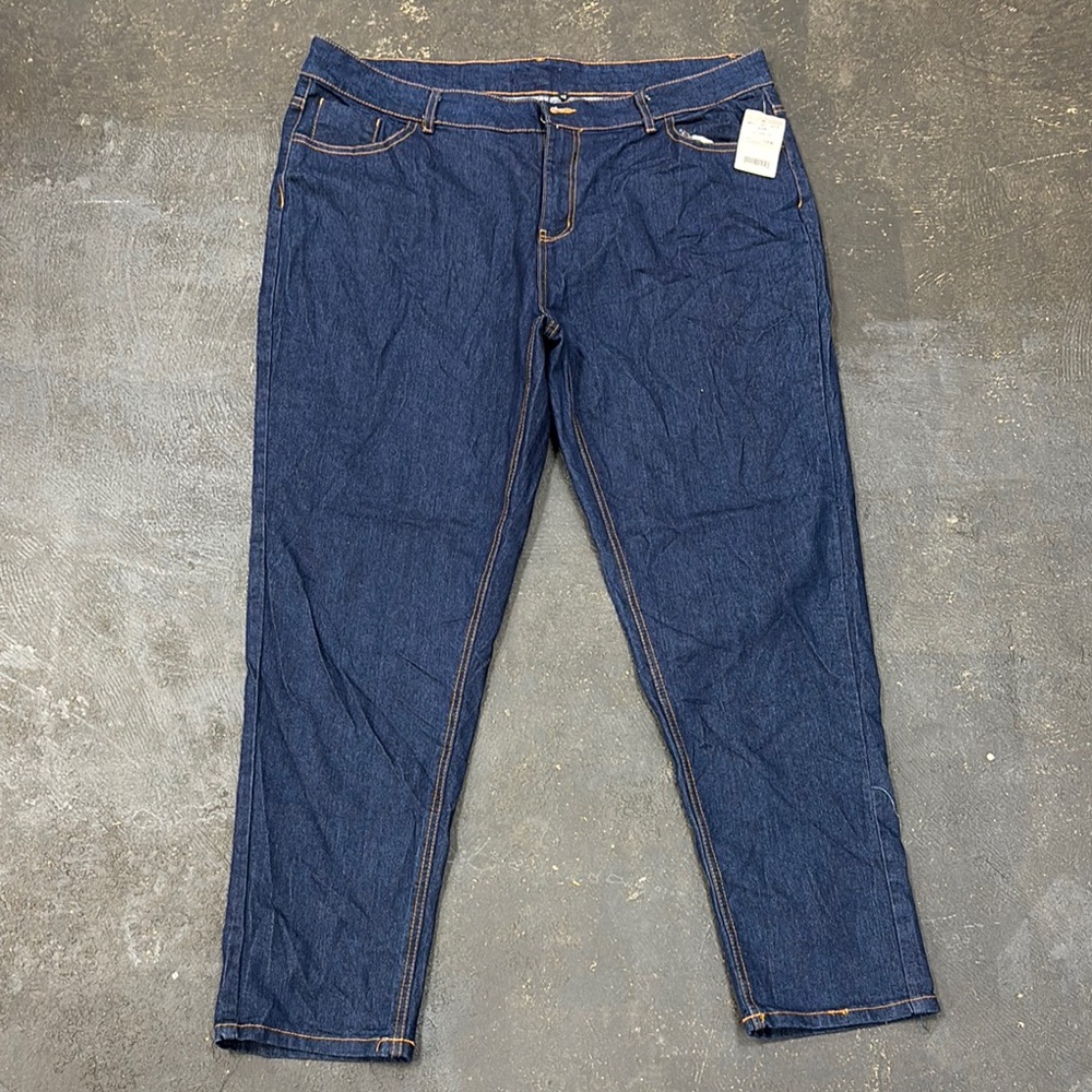 Dark Blue Skinny Denim Jeans